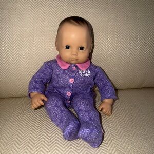 American Girl Bitty Baby Doll (brown hair) plus Purple sleeper/Pajama
